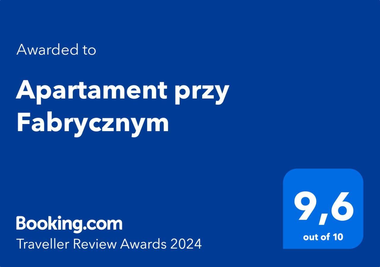 Apartament Przy Fabrycznym Лодзь Экстерьер фото